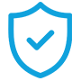 Shield with checkmark icon